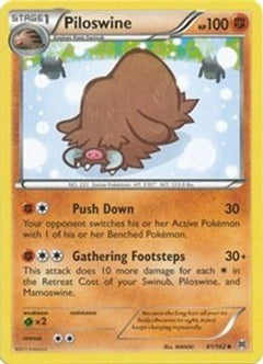 Piloswine (81/162) [XY: BREAKthrough]-1