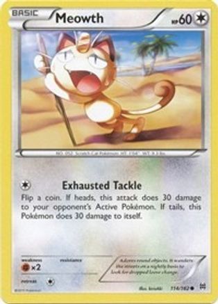 Meowth (114/162) [XY: BREAKthrough]-1