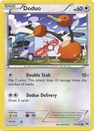 Doduo (116/162) [XY: BREAKthrough]-1