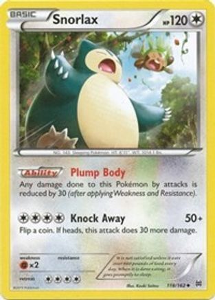 Snorlax (118/162) [XY: BREAKthrough]-1