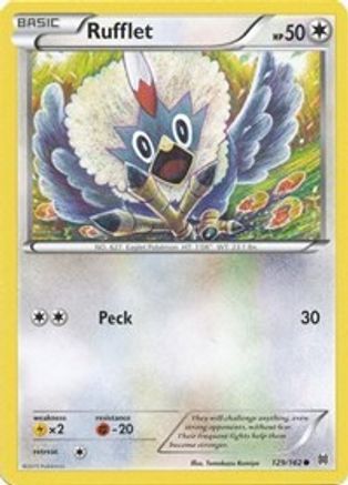 Rufflet (129/162) [XY: BREAKthrough]-1