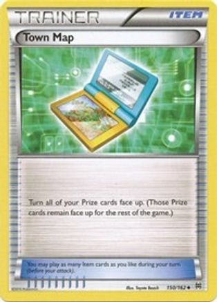 Town Map (150/162) [XY: BREAKthrough]-1