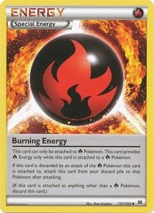 Burning Energy (151/162) [XY: BREAKthrough]-1