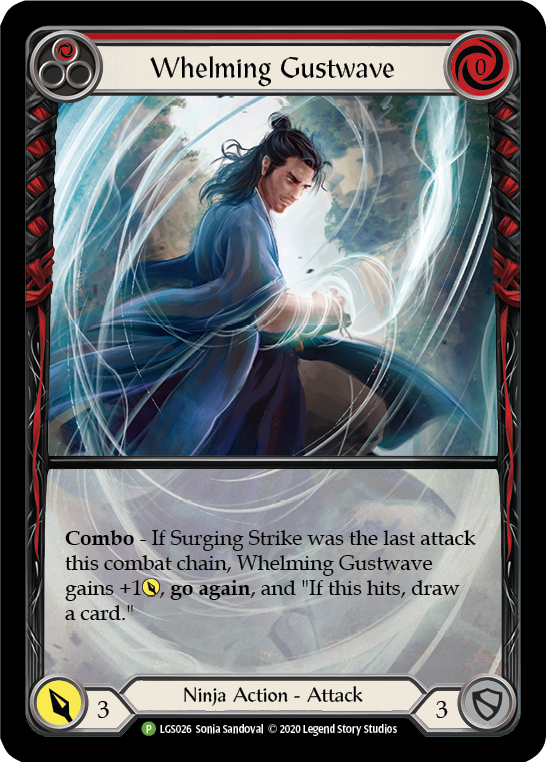 Whelming Gustwave (Red) [LGS026] (Promo)  Rainbow Foil-1