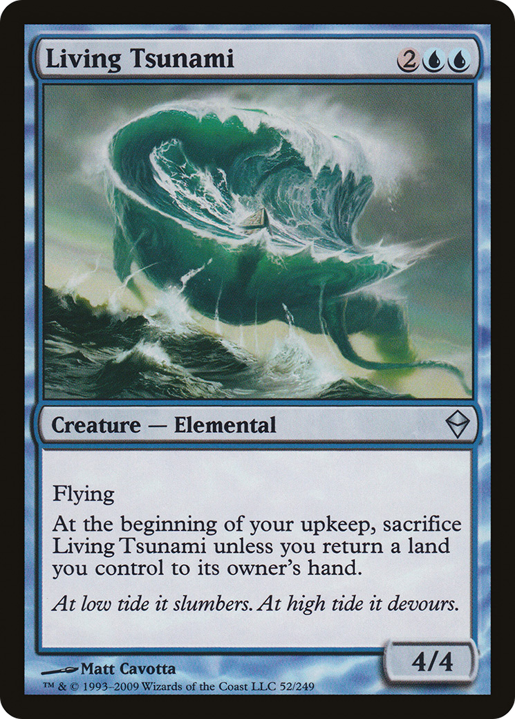 Living Tsunami [Zendikar]-1