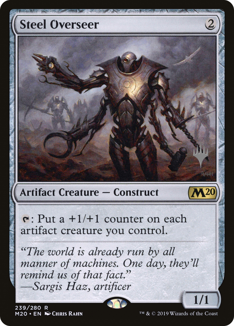 Steel Overseer (Promo Pack) [Core Set 2020 Promos]-1