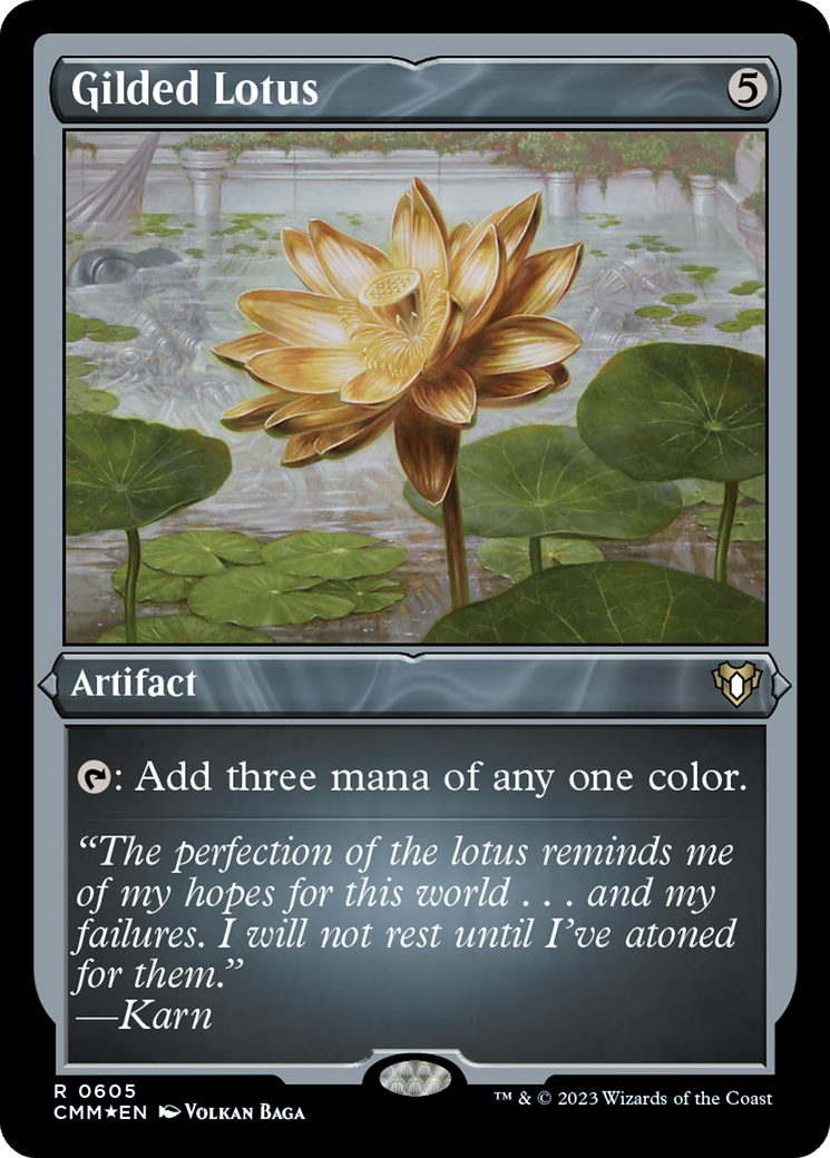 Gilded Lotus (Foil Etched) [Commander Masters]-1