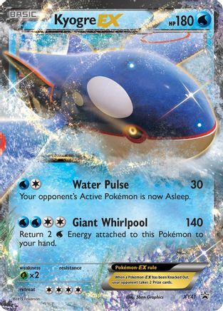 Kyogre EX (XY41) [XY: Black Star Promos]-1
