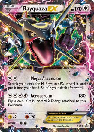 Rayquaza EX (XY69) (Shiny) [XY: Black Star Promos]-1