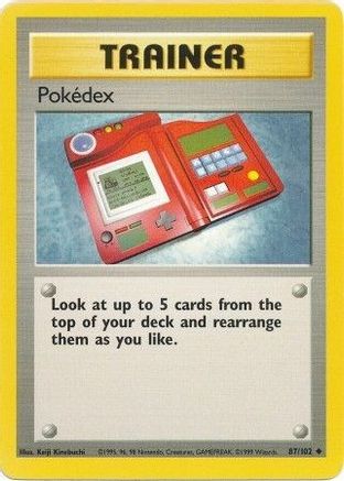 Pokedex (87/102) [Base Set Unlimited]-1