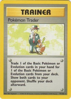 Pokemon Trader (77/102) [Base Set Unlimited]-1