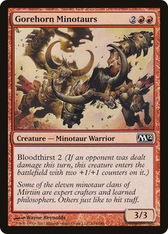 Gorehorn Minotaurs [Magic 2012]-1