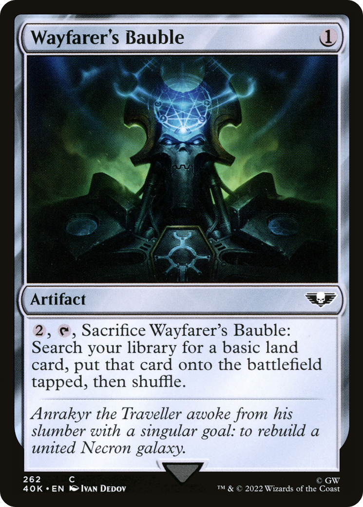 Wayfarer's Bauble (262) (40K-262) - Warhammer 40,000 Commander-1