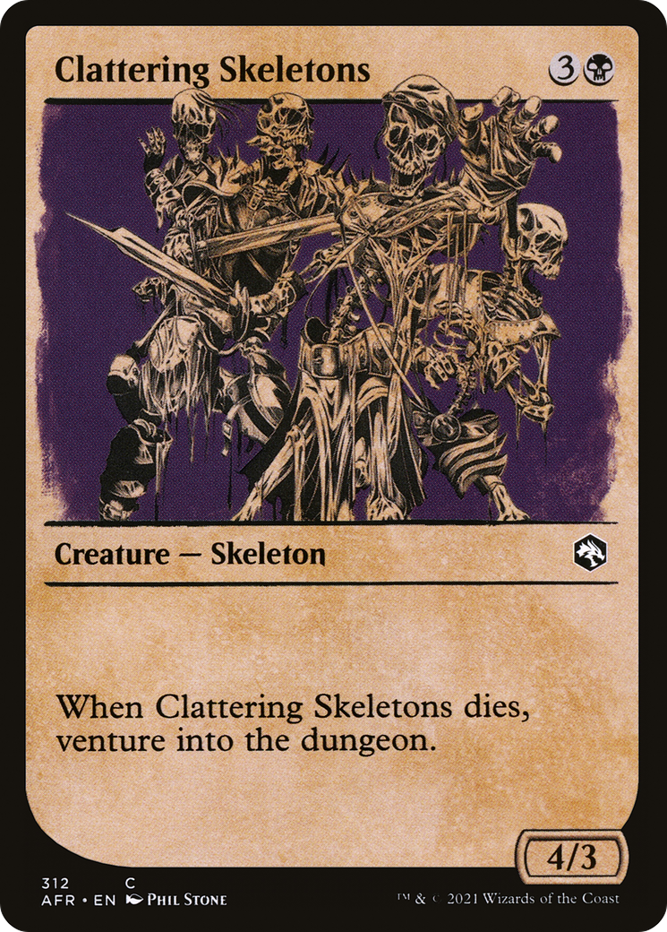 Clattering Skeletons (Showcase) [Dungeons & Dragons: Adventures in the Forgotten Realms]-1