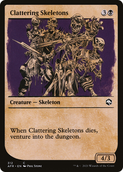Clattering Skeletons (Showcase) [Dungeons & Dragons: Adventures in the Forgotten Realms]-1