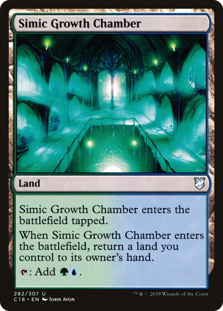 Simic Growth Chamber [Commander 2018]-1