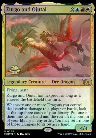 Zurgo and Ojutai [March of the Machine Prerelease Promos]-1