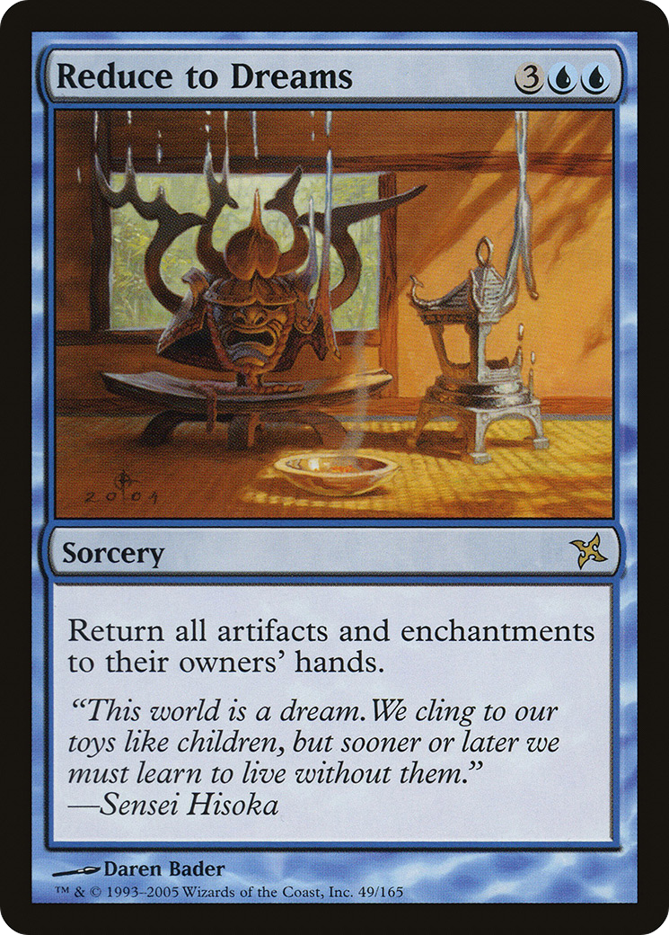 Reduce to Dreams [Betrayers of Kamigawa]-1