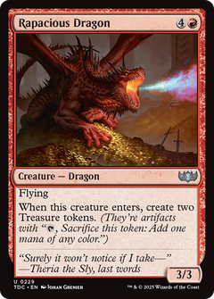 Rapacious Dragon [Tarkir: Dragonstorm Commander]-1