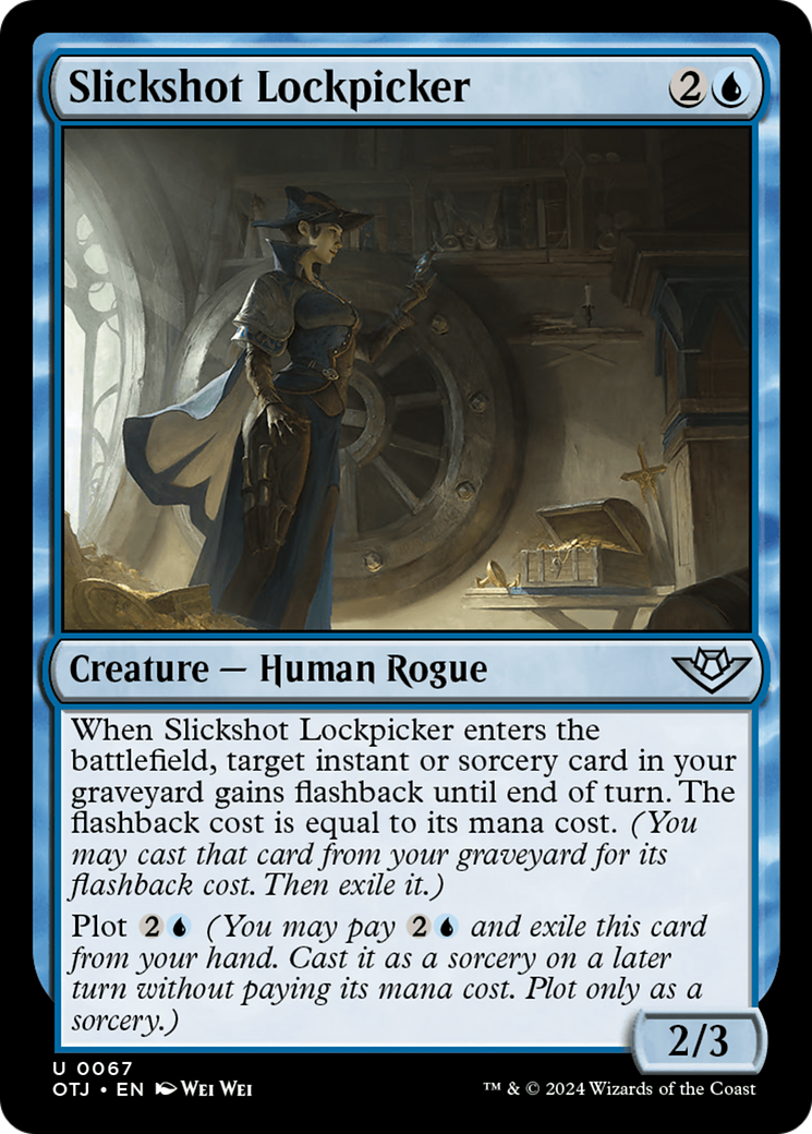 Slickshot Lockpicker [Outlaws of Thunder Junction]-1
