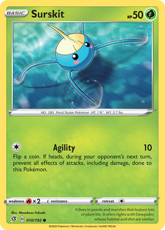 Surskit (010/192) [Sword & Shield: Rebel Clash]-1