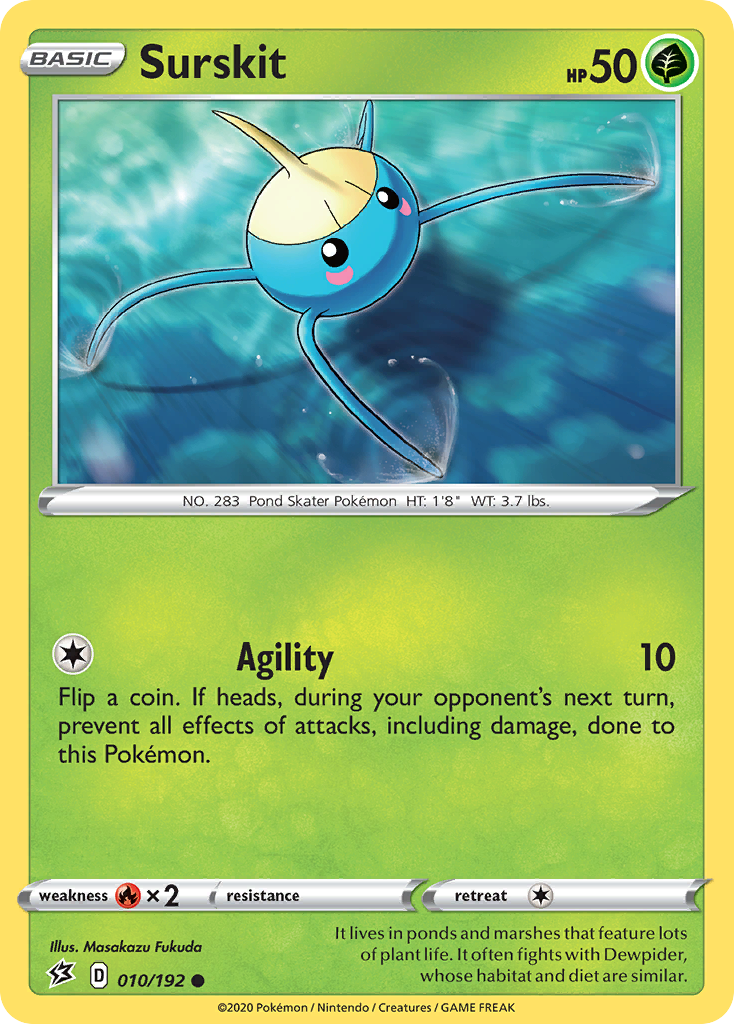 Surskit (010/192) [Sword & Shield: Rebel Clash]-1