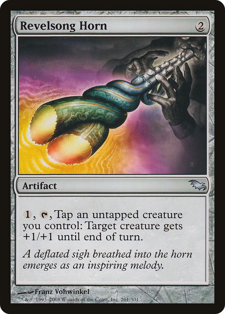 Revelsong Horn [Shadowmoor]-1