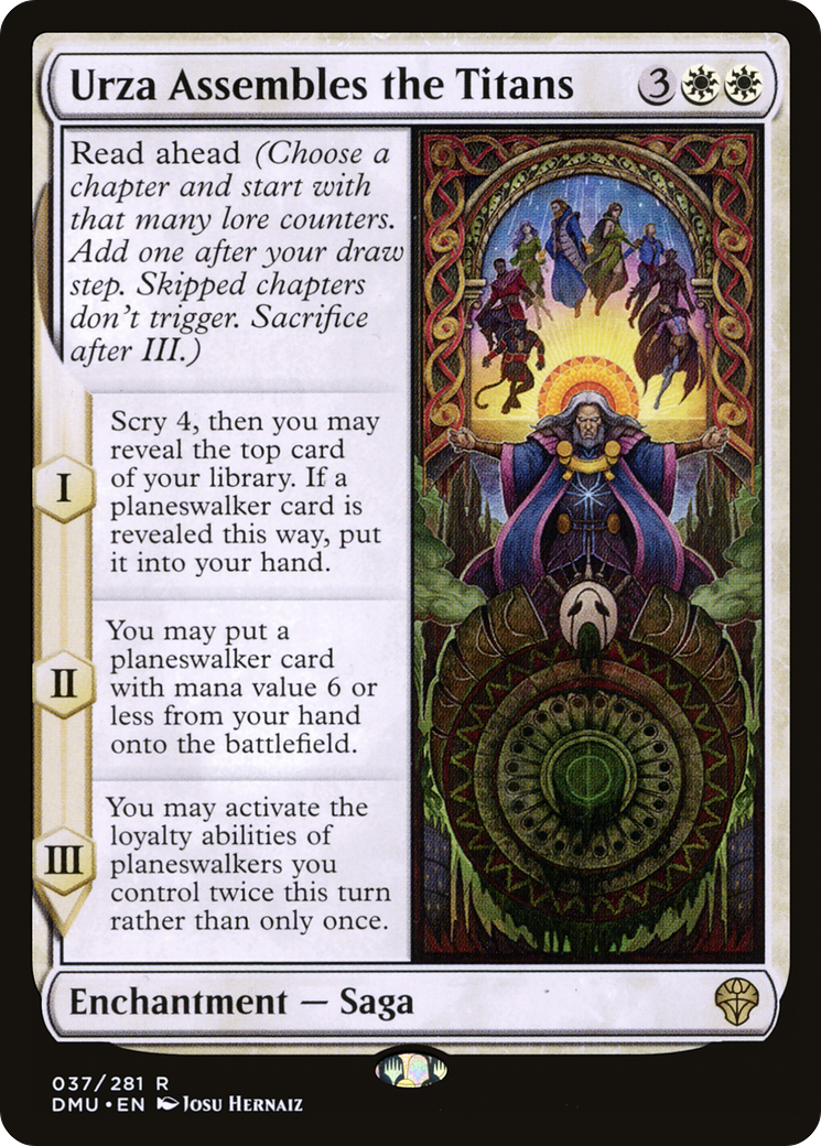 Urza Assembles the Titans (DMU-037) - Dominaria United-1