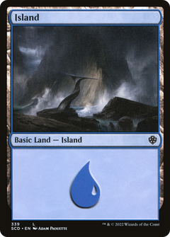 Island (339) [Starter Commander Decks]-1