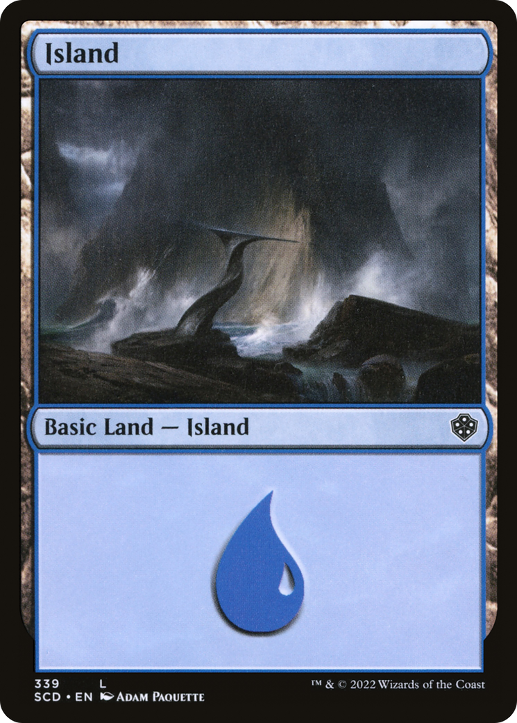 Island (339) [Starter Commander Decks]-1