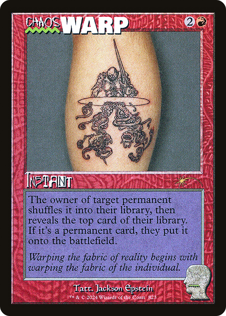 Chaos Warp (Rainbow Foil) [Secret Lair Drop Series]-1