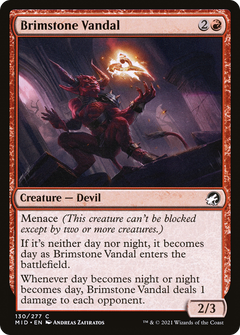 Brimstone Vandal [Innistrad: Midnight Hunt]-1