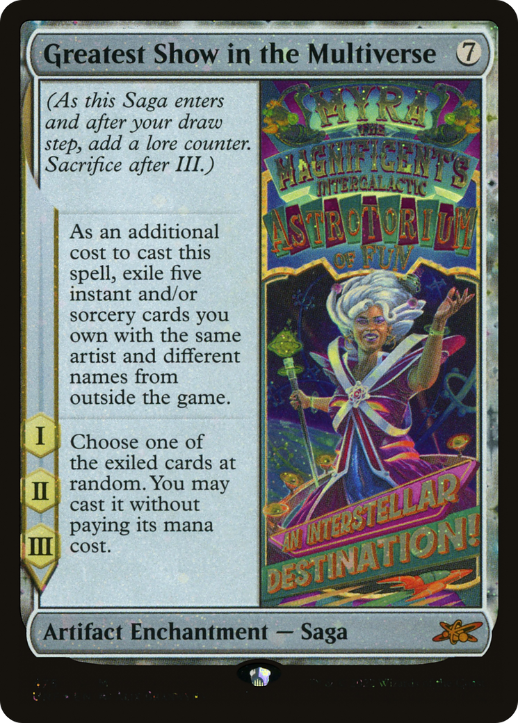 Greatest Show in the Multiverse (Galaxy Foil) [Unfinity]-1