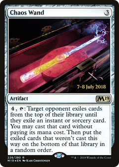 Chaos Wand [Core Set 2019 Prerelease Promos]-1