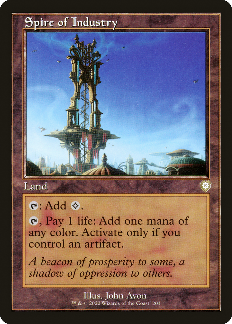 Spire of Industry (Retro) [The Brothers' War Commander]-1