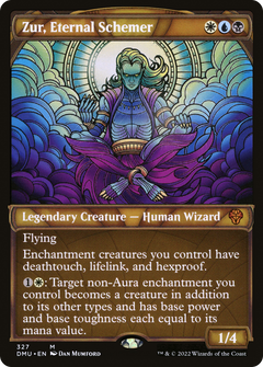 Zur, Eternal Schemer (Showcase) (DMU-327) - Dominaria United: (Showcase) Foil-1