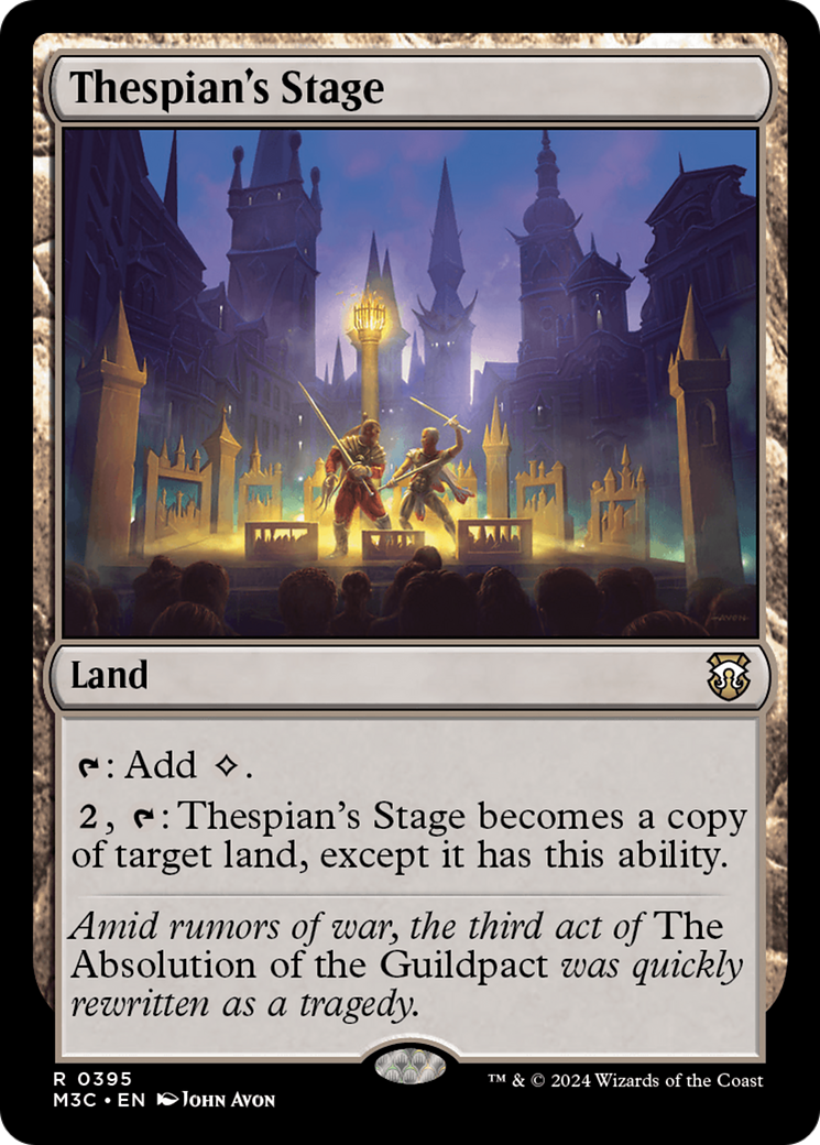 Thespian's Stage [Modern Horizons 3 Commander]-1