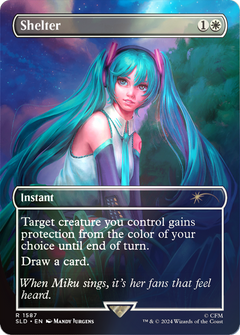 Shelter (Rainbow Foil) [Secret Lair Drop Series]-1