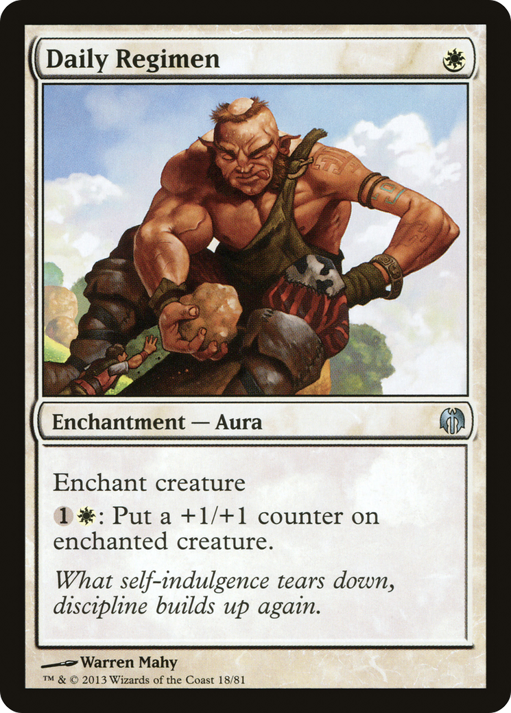Daily Regimen [Duel Decks: Heroes vs. Monsters]-1