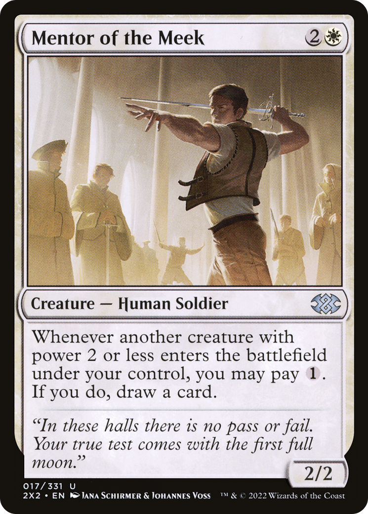 Mentor of the Meek [Double Masters 2022]-1