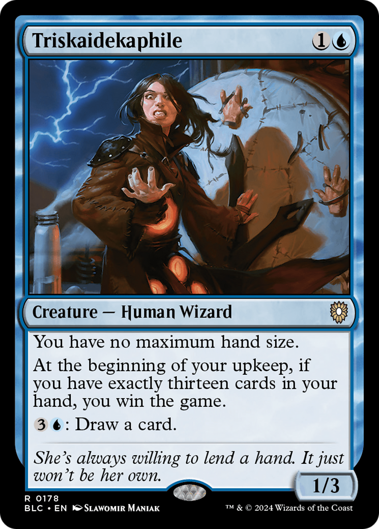 Triskaidekaphile (BLC-178) - Bloomburrow Commander-1