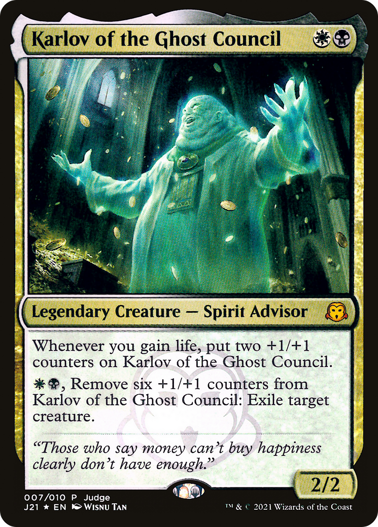 Karlov of the Ghost Council [Judge Gift Cards 2021]-1