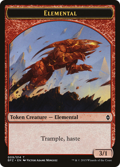 Elemental Token (009/014) [Battle for Zendikar Tokens]-1