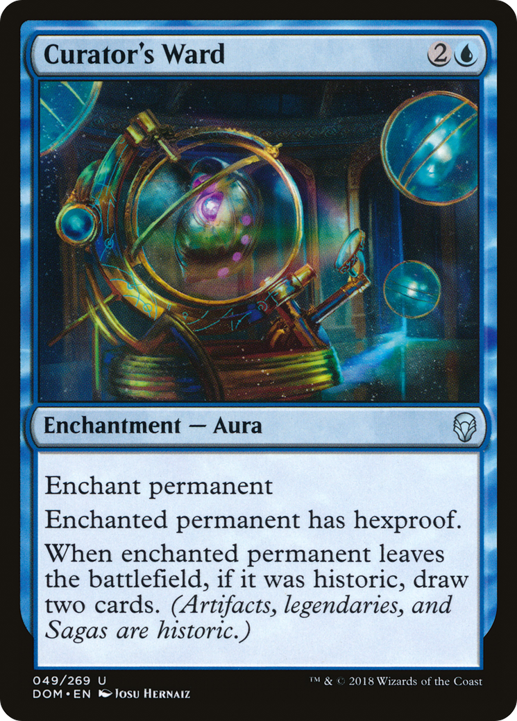 Curator's Ward [Dominaria]-1