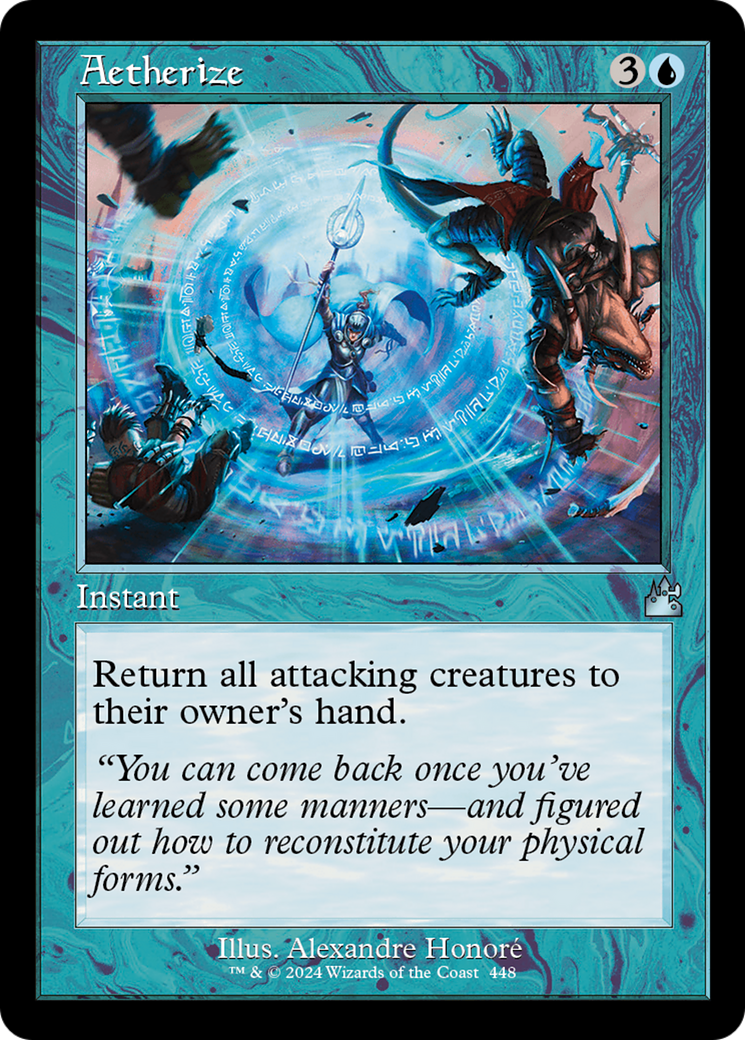 Aetherize (Retro Frame) [Ravnica Remastered]-1