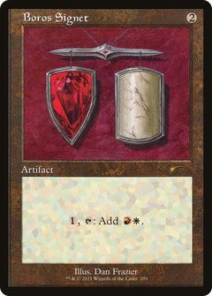 Boros Signet (SLD-291) - Secret Lair Drop Etched Foil-1