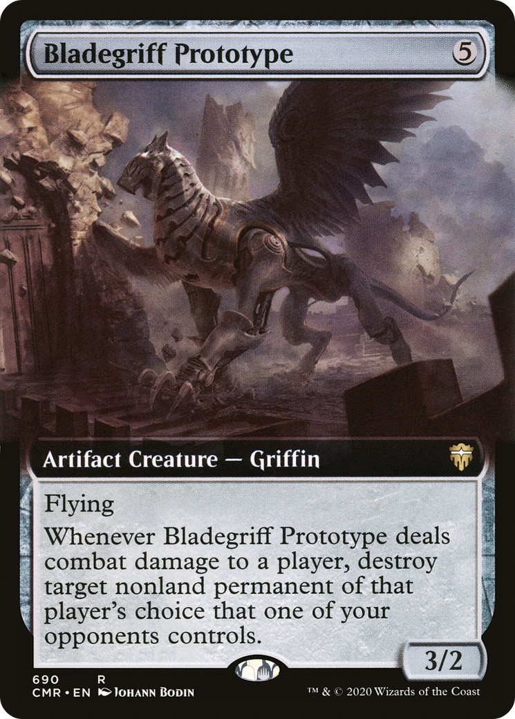 Bladegriff Prototype (Extended Art) [Commander Legends]-1