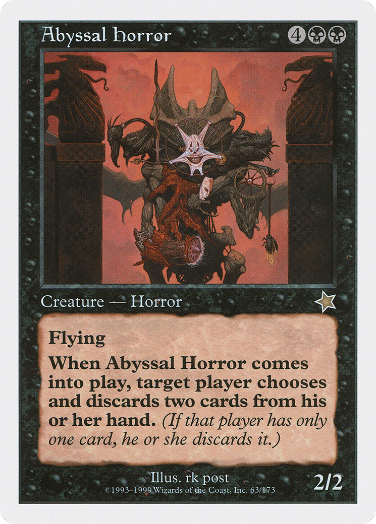 Abyssal Horror [Starter 1999]-1