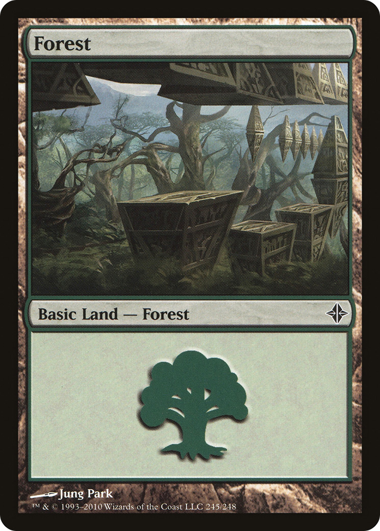 Forest (245) [Rise of the Eldrazi]-1