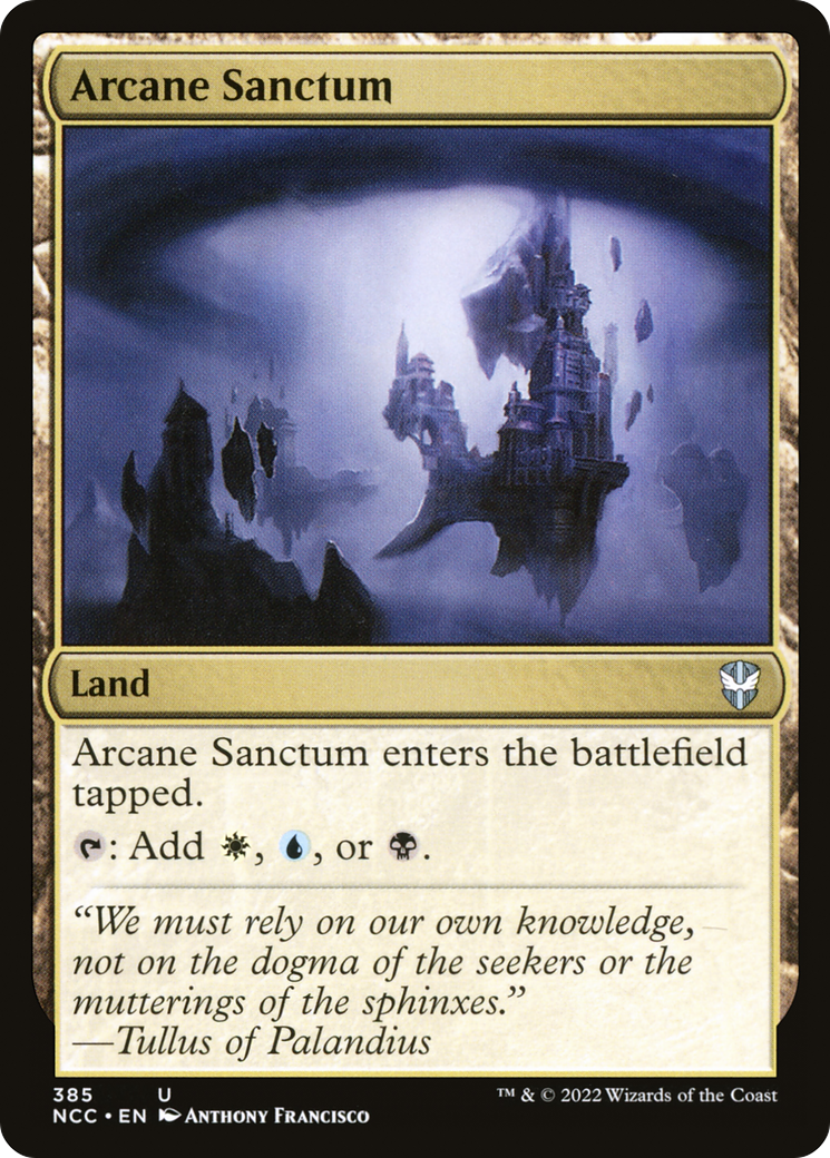 Arcane Sanctum [Streets of New Capenna Commander]-1